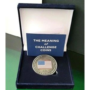 2021 Wounded Warrior Project Medallion with Box Collectible Challenge Coin